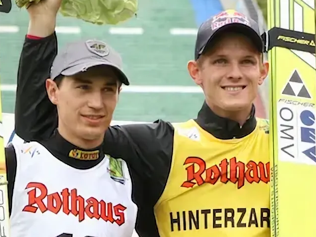 Kamil Stoch i Thomas Morgenstern